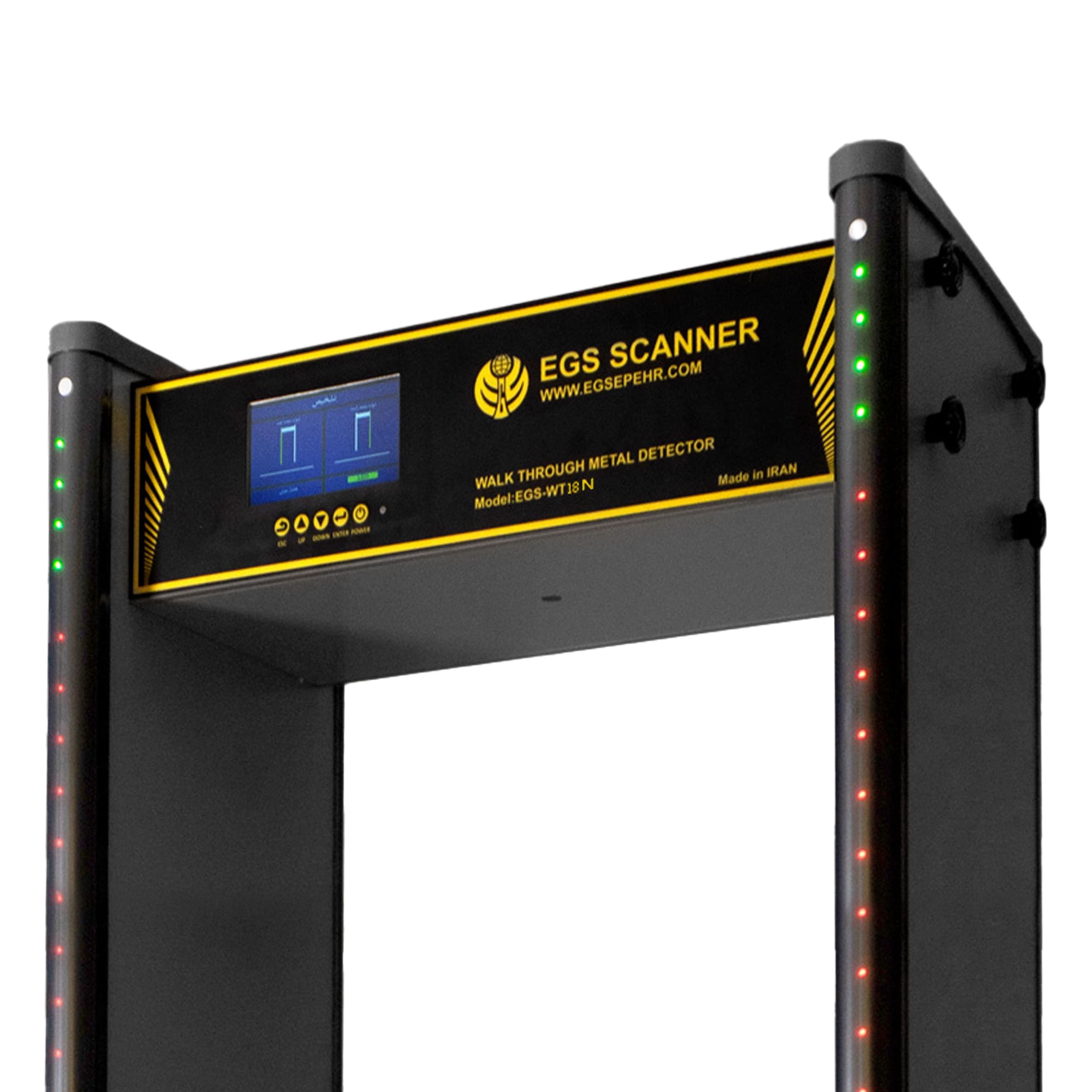 گیت بازرسی بدنی فلزیاب EGS-WT18N